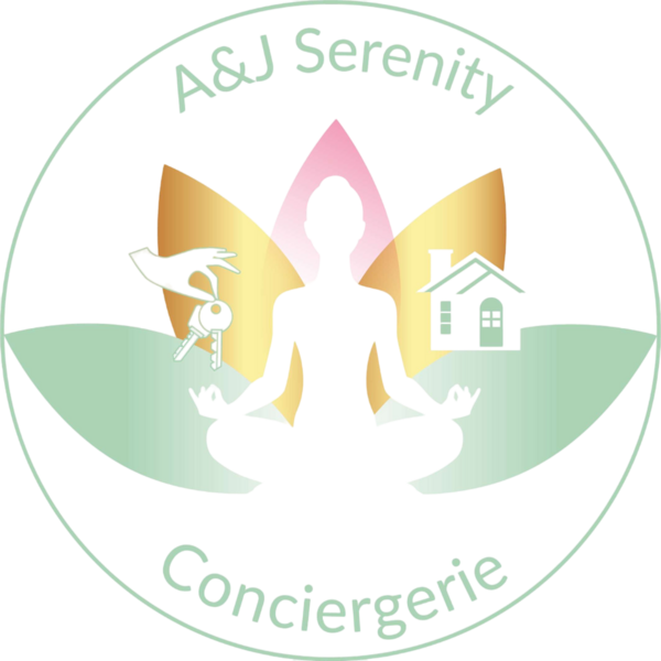 Logo A&J Serenity Conciergerie Logo A&J Serenity Conciergerie